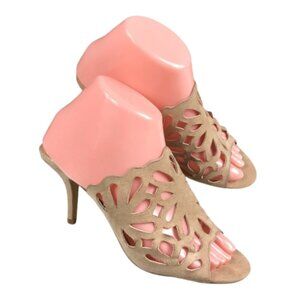 STYLE CHARLES - Style Charles Tan Cut-out Slip-on Sandals Size 7M